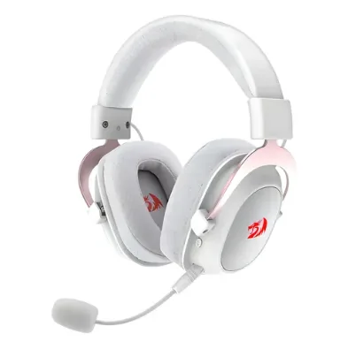 Audifonos Gamer Inalambrico white Redragon Zeus Pro H510W-PRO