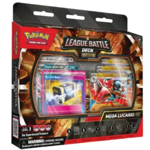 Pokemon Tcg: Mega Lucario Ex League Battle Deck Inglés