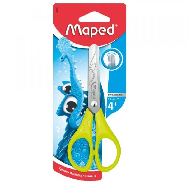 TIJERA ESCOLAR ESSENTIAL 13 CM MAPED