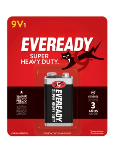 Bateria Eveready 9v