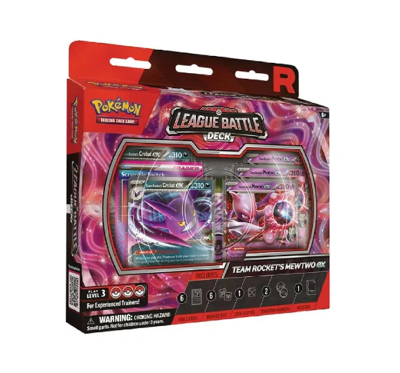 TEAM ROCKET’S MEWTWO EX LEAGUE BATTLE DECK INGLÉS POKEMON COMPANY