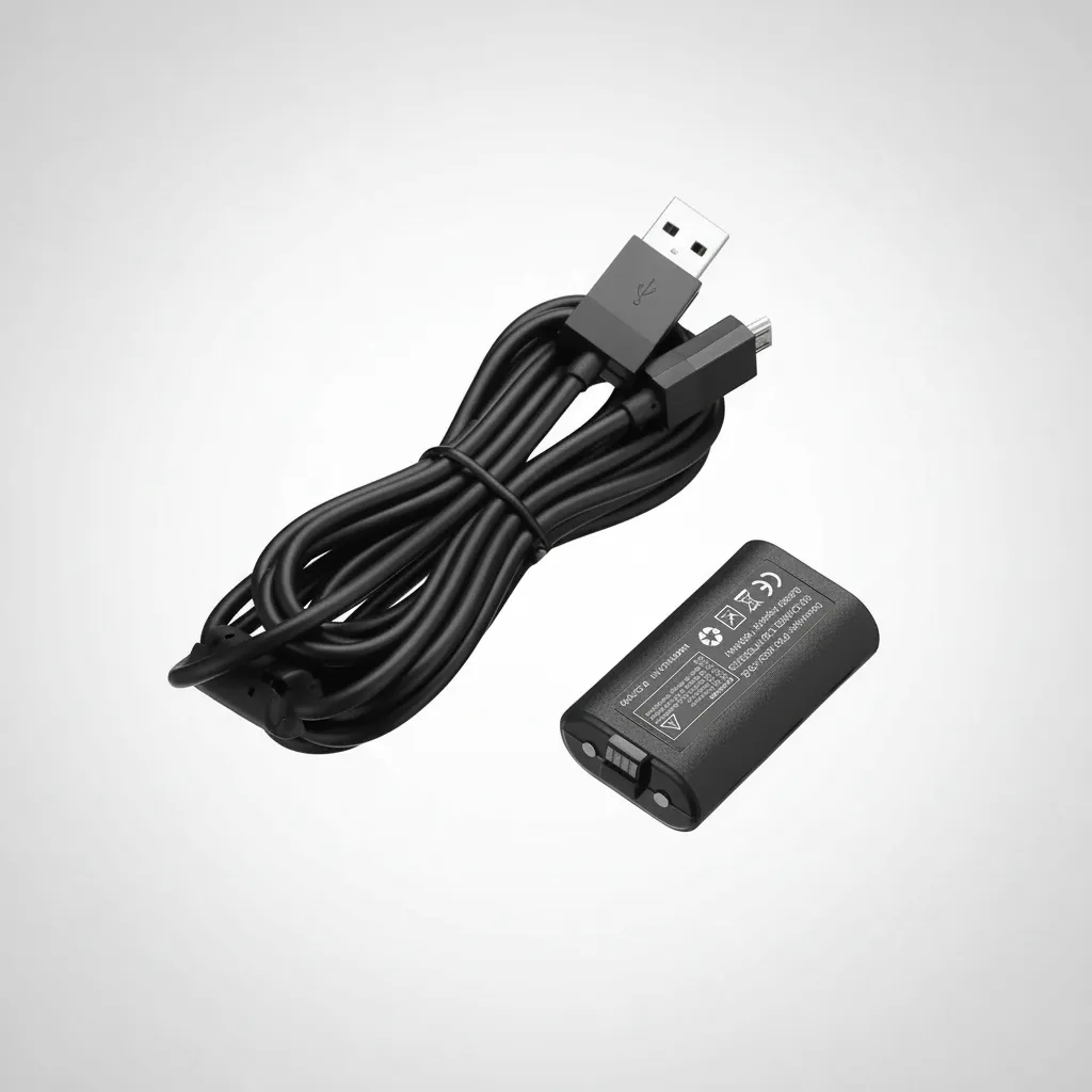 Kit Carga y Juega Compatible con Xbox One S / X y Xbox Series S / X