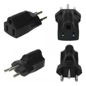Adaptador Enchufe Americano A Europeo Chile