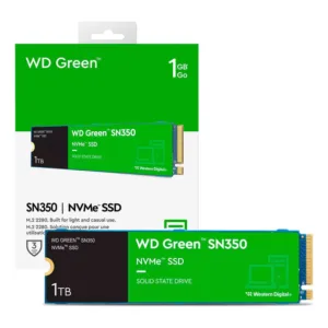 Ssd NVME M.2 1tb Western Digital Pc Laptop Pcie Gen3 2400mb/s Color Verde