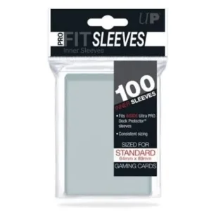 Fundas Standard Pro Fit Transparente – 100 Fundas Ultra PRO
