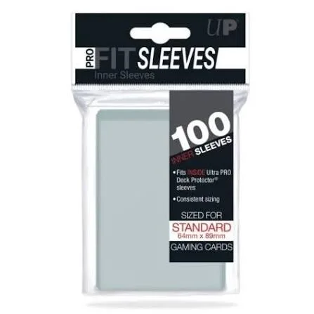 Fundas Standard Pro Fit Transparente – 100 Fundas Ultra PRO
