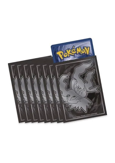 Funda Protector Cartas Pokemon Pitch Black 66x91