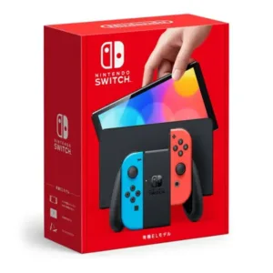 Consola Nintendo Switch OLED Neón Azul/Rojo (Semi Nuevo) + Juego Seminuevo de Regalo