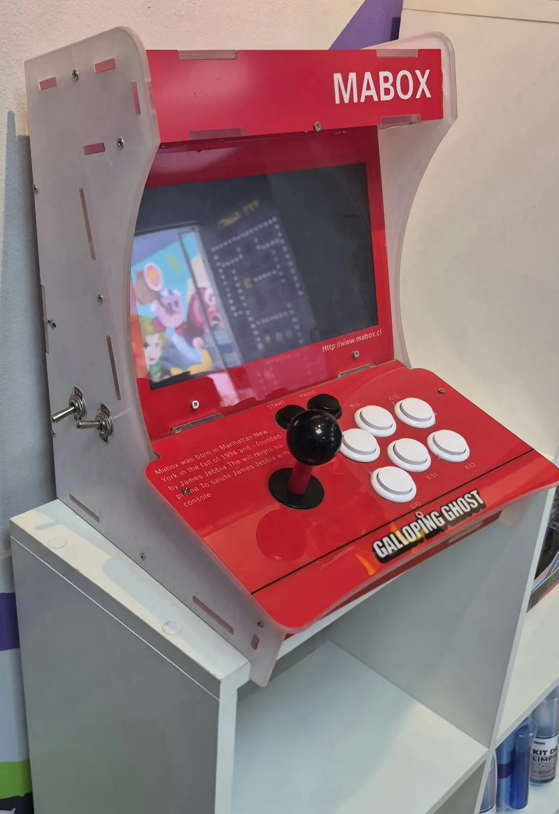 Mini Arcade MABOX – 4.270 Juegos con Salida HDMI