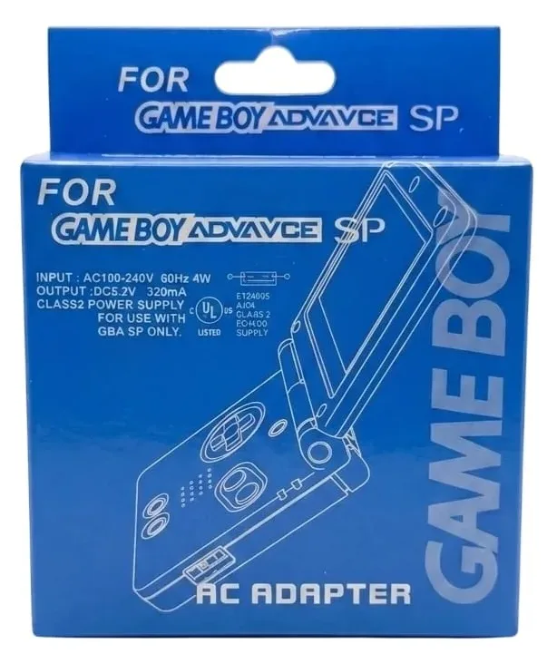 Cargador Compatible con Game Boy Advance SP / Nintendo DS Fat