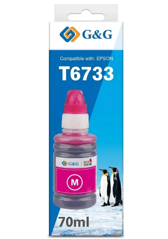 Tinta Alternativa Logic Magenta BT70 ml G&G T6733M EPS Standard