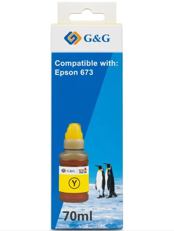 Tinta Alternativa Logic Yellow BT70 ml G&G T6734Y EPS Standard
