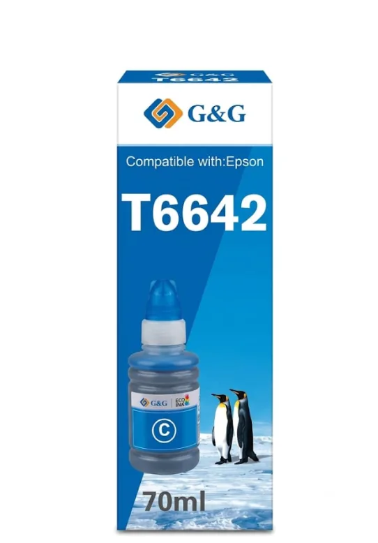 Tinta Alternativa Logic Cyan BT70 ml G&G GT6642C EPS Premium