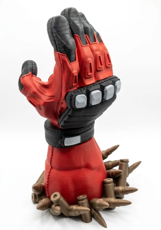 Soporte 3D Mano de Deadpool