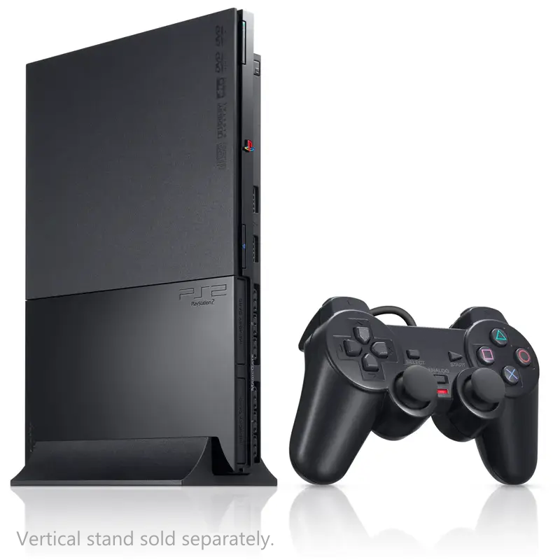 PlayStation 2 Slim Desbloqueada + 64GB MX4SIO + 2 Controles + Bolso