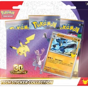 [PREVENTA 16/09/26] 30th Celebration - Tech Sticker (Lucario) - Ingles