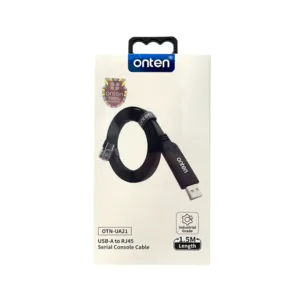 Cable de Consola Onten USB-A a RJ45 1,5 m – OTN-UA21