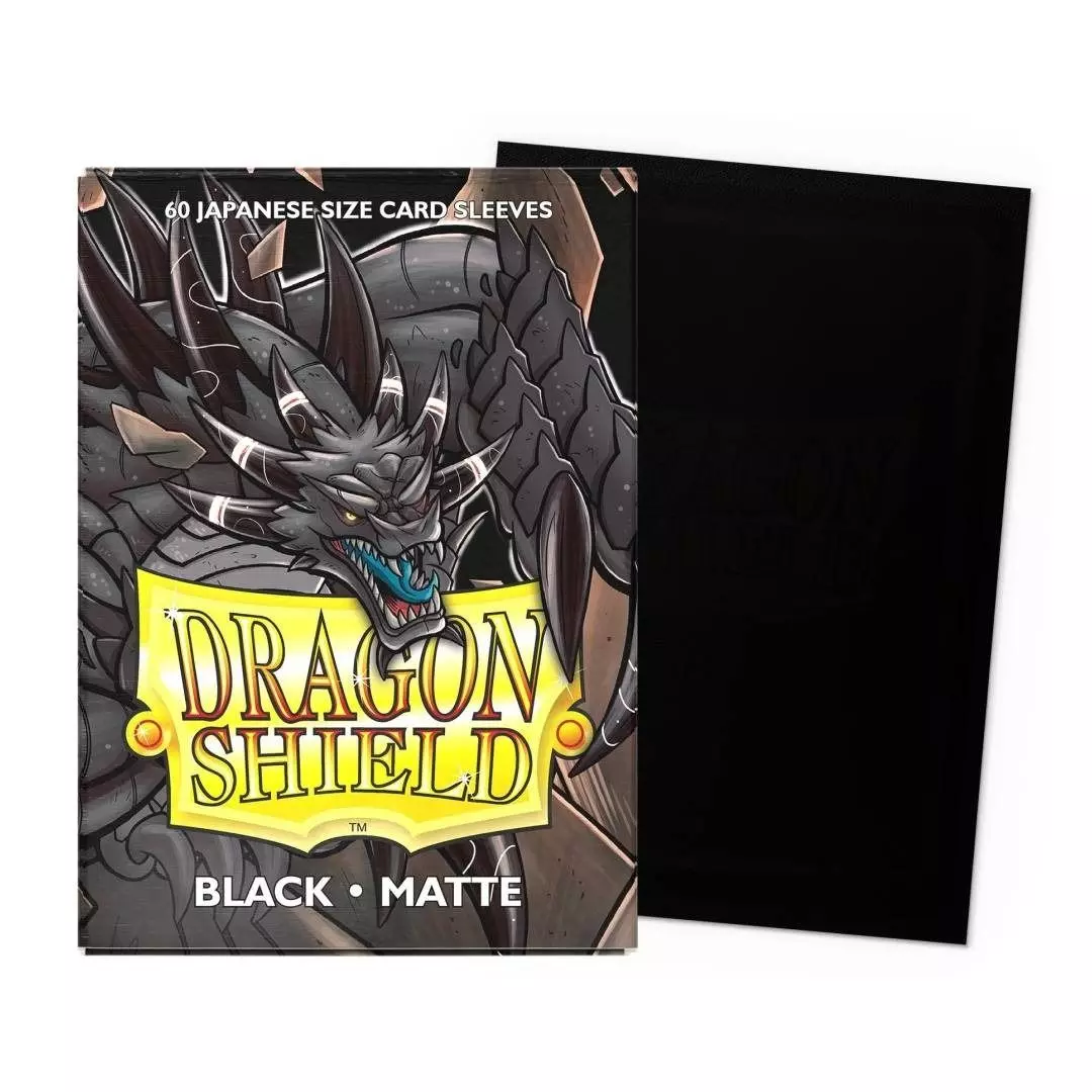 Protectores Dragon Shield 60 Japanese Matte Black