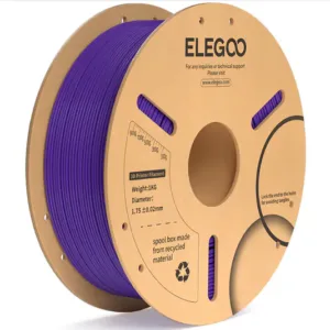 Filamento PLA+ Morado 1 kg ELEGOO – Impresión 3D