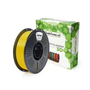 Filamento PLA Oro o Dorado (Amarillo) TODOTONER – Impresión 3D