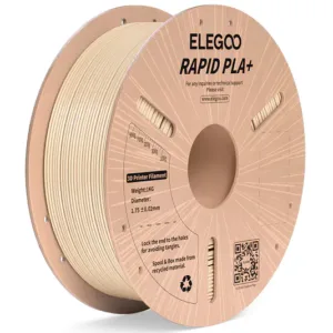 Filamento PLA+ Beige 1 kg ELEGOO – Impresión 3D