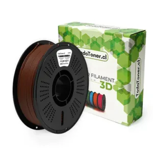 Filamento PLA+ Café 1 kg TODOTONER – Impresión 3D