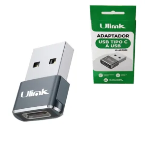 Adaptador USB-C Hembra a USB-A Macho 2.0 UL-ADCU30
