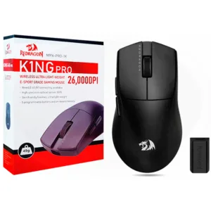 Mouse Gamer Redragon K1ng Pro Black M916-PRO-1K