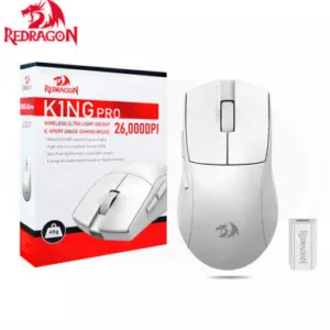 Mouse Gamer Redragon K1ng Pro White - M916W-PRO-1K