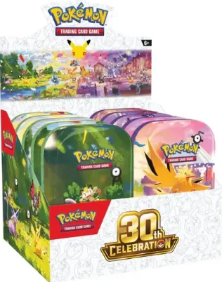 Pokémon TCG 30th Celebration – Mini Tin (Inglés)