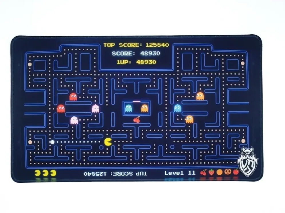 Playmat - Mousepad 35X60Cm Pac-Man Arcade