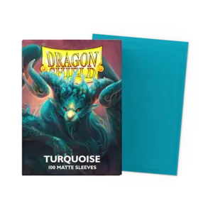 Dragon Shield Sleeves Standard Size Turquoise Matte (100 unidades)