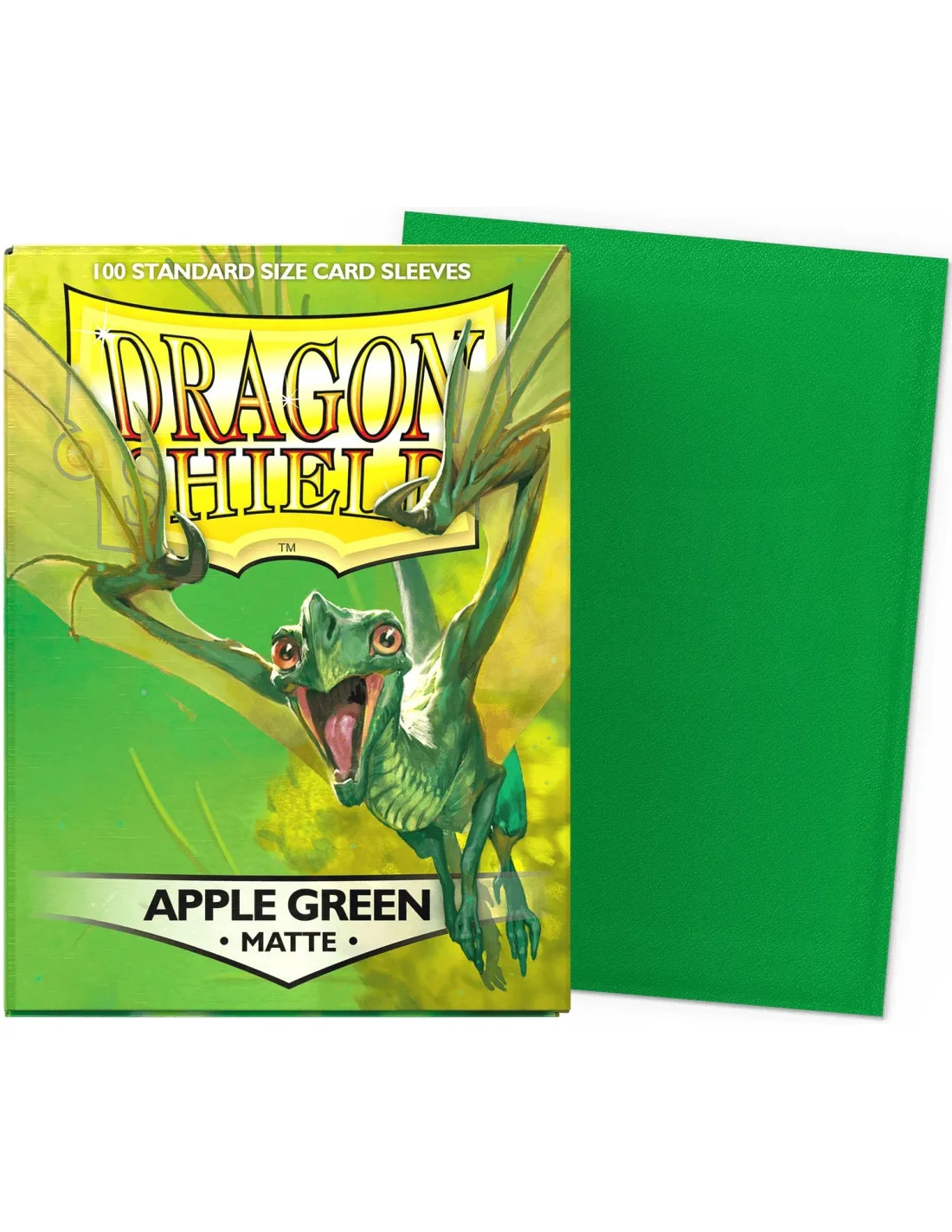 Dragon Shield Sleeves Standard Size Apple Green Matte (100 unidades)