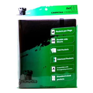 Carpeta Stronghold 4 Pocket Verde