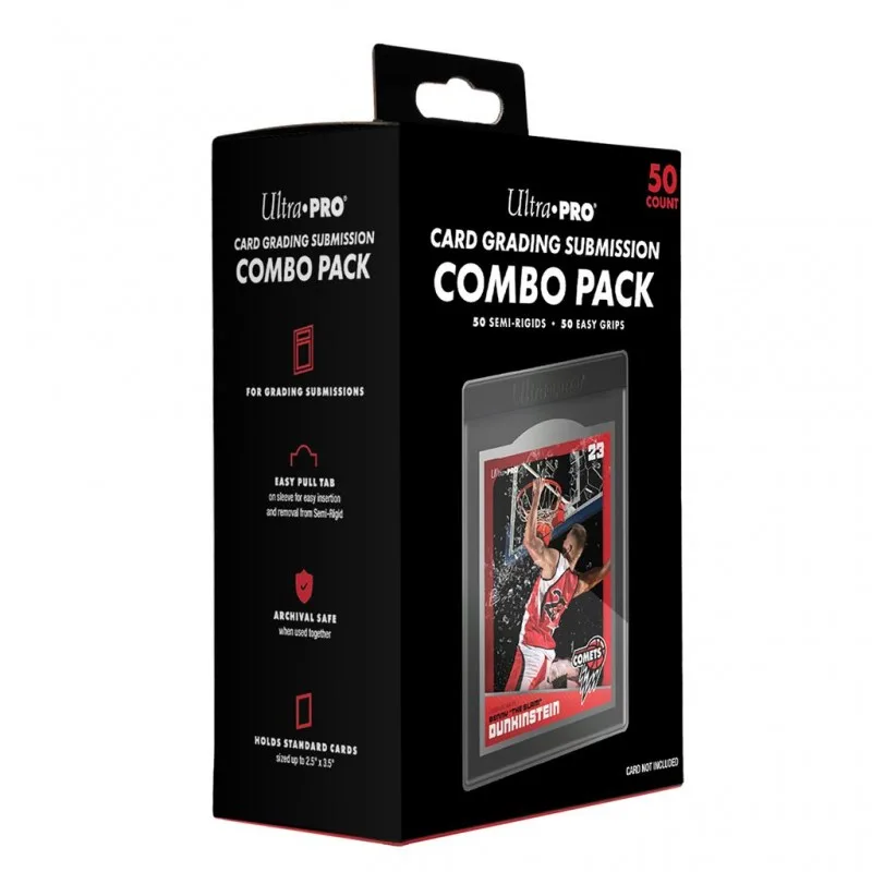 Fundas Ultra PRO Toploader Card Grading Submission Combo Pack – 50 Unidades